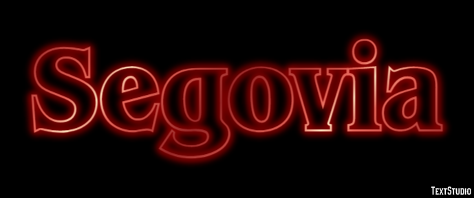 Segovia Effet de Texte