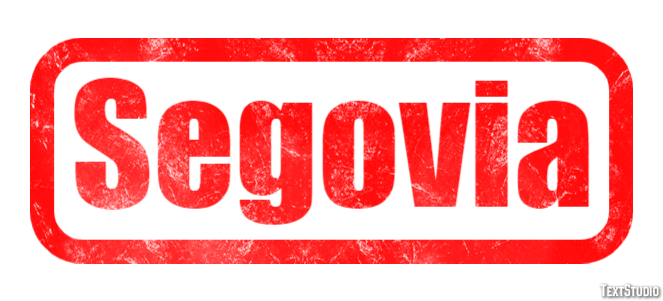 Segovia Efekt tekstowy