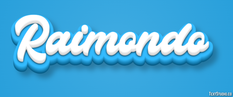 Raimondo Effetto testo