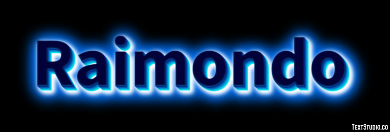 Raimondo Effetto testo