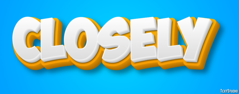 Closely Effet de Texte
