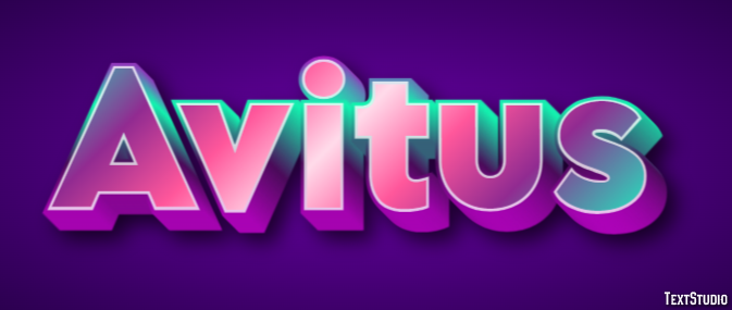 Avitus Text Effect