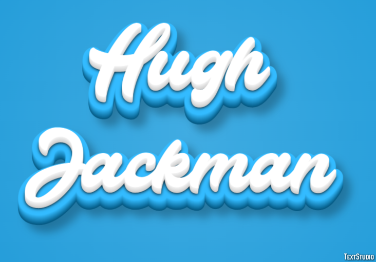 Hugh Jackman Metin Efekti