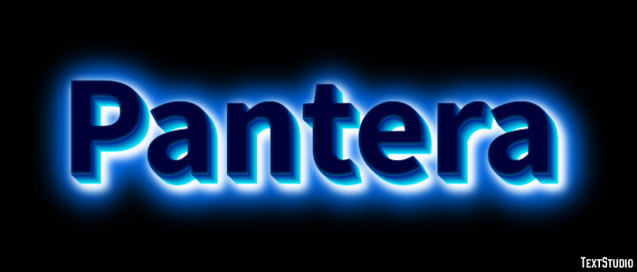 Pantera Effet de Texte