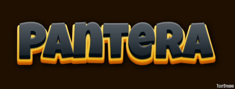 Pantera Texteffekt