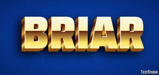 Briar Эффект текста