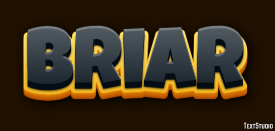 Briar Эффект текста