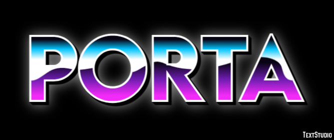 Porta Efekt tekstowy