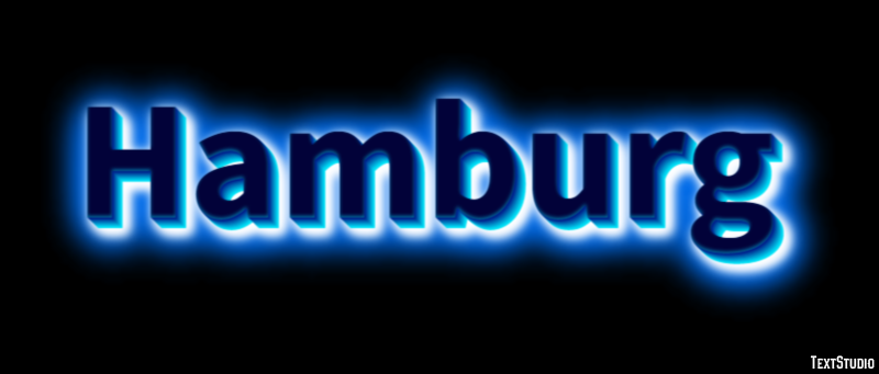 Hamburg Effetto testo