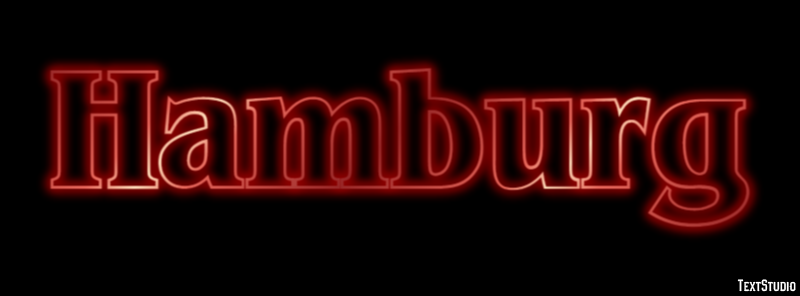 Hamburg Effetto testo