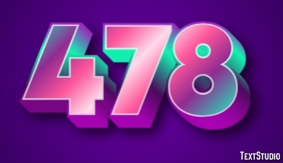 478 Text Effect