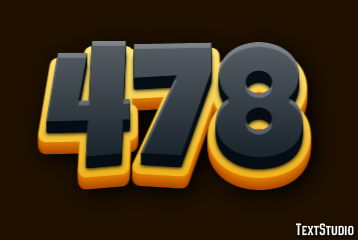 478 Text Effect