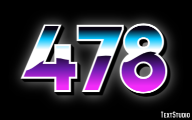 478 Text Effect