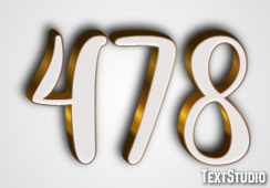 478 Text Effect