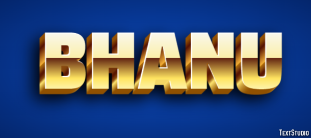 Bhanu Efecto de Texto