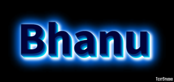 Bhanu Text Effect