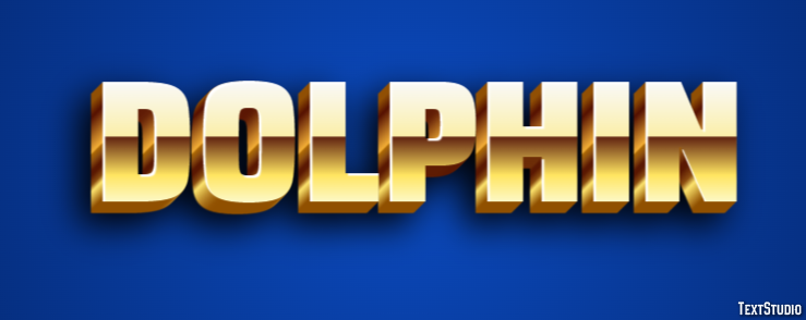 Dolphin Efekt tekstowy