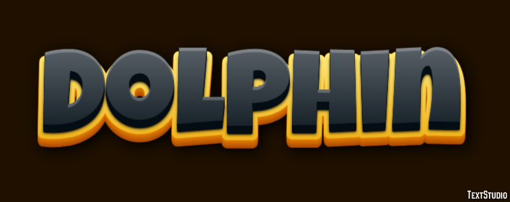 Dolphin Efekt tekstowy