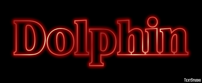 Dolphin Efekt tekstowy