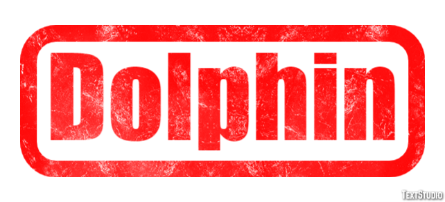 Dolphin Efekt tekstowy