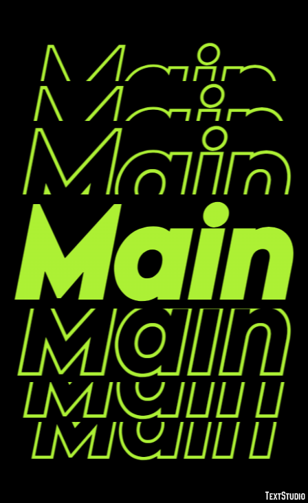 Main Text Effect