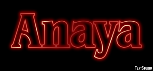Anaya Efekt tekstowy