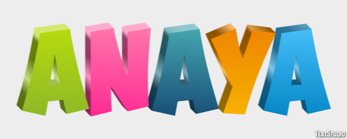 Anaya Efekt tekstowy