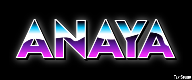 Anaya Efekt tekstowy