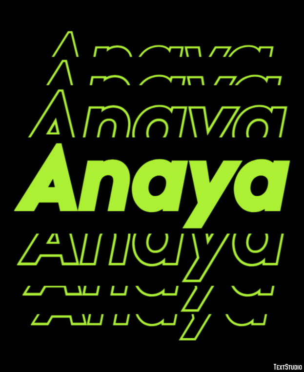 Anaya Efekt tekstowy