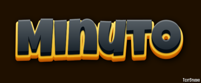 Minuto Efeito do texto