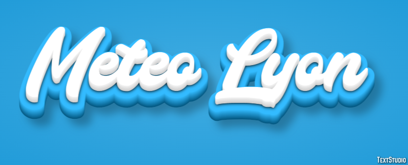 Meteo Lyon Efekt tekstowy