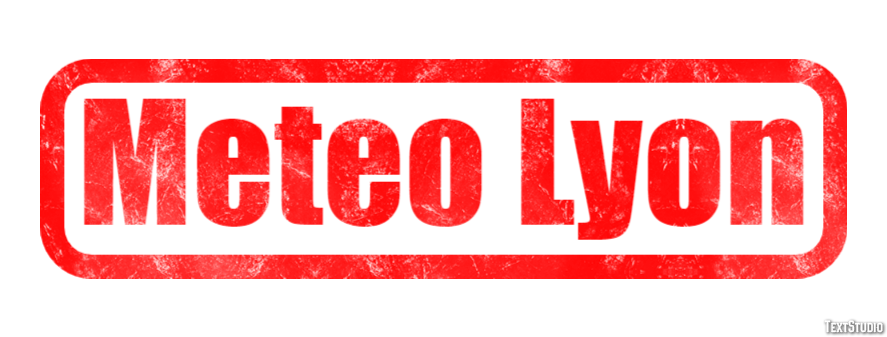 Meteo Lyon Efeito de texto