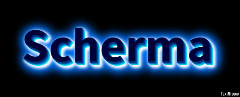 Scherma Efeito de texto