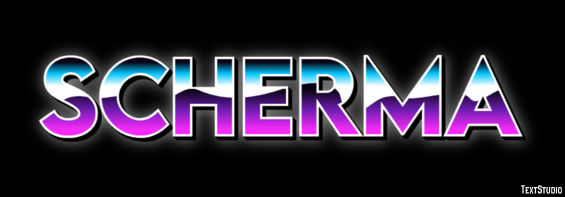 Scherma Efecto de texto