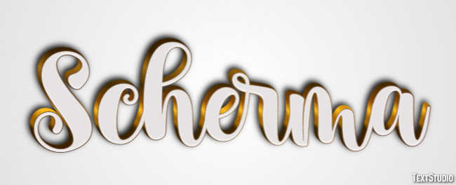 Scherma Text Effect