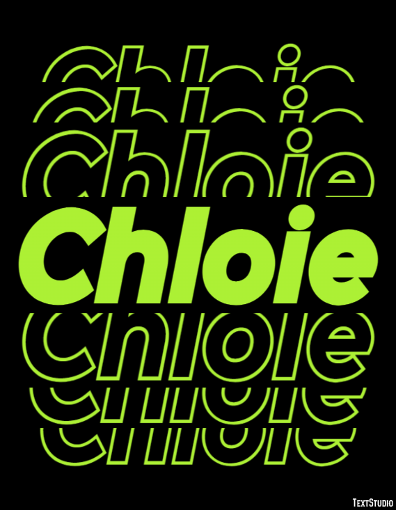 Chloie Text Effect