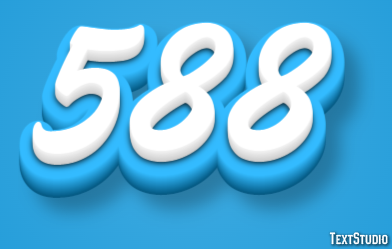 588 Text Effect