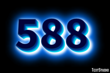 588 Text Effect