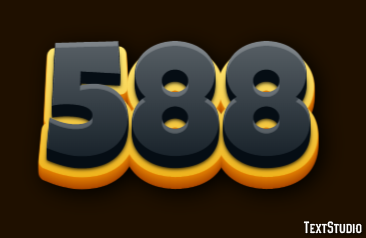 588 Text Effect