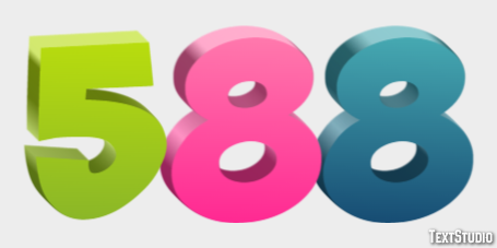 588 Text Effect