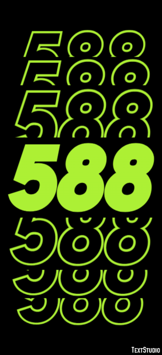 588 Text Effect