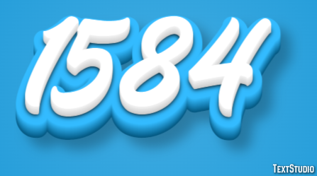 1584 Text Effect