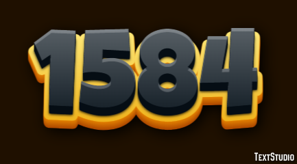 1584 Efecto de Texto