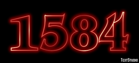 1584 Text Effect