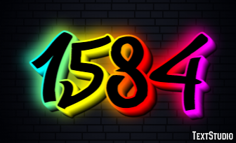 1584 Text Effect