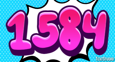 1584 Text Effect