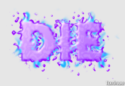 Die Text Effect