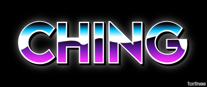 Ching テキスト効果