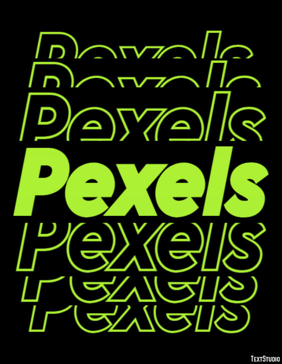 Pexels Effetto testo