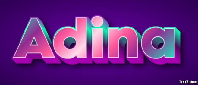 Adina Text Effect
